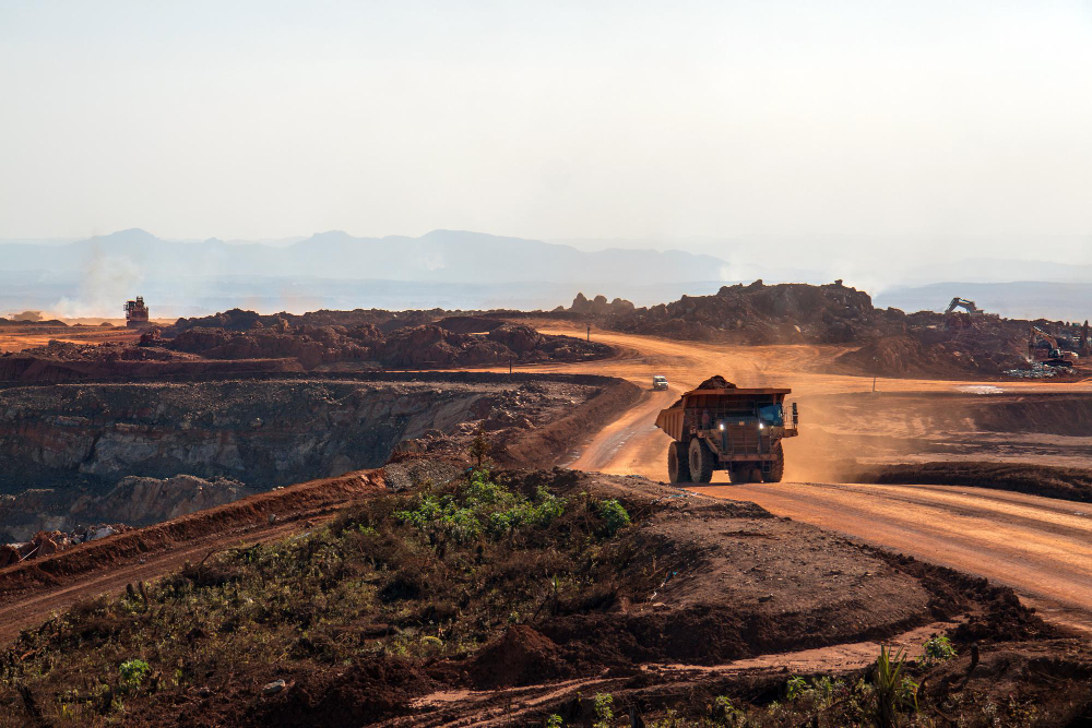 Modern mineral site